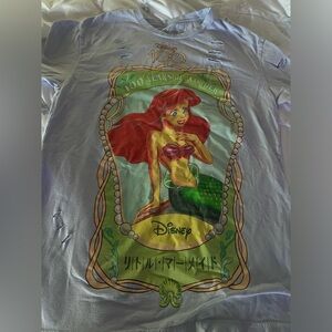 Her Universe Boxlunch Ariel Disney Women’s Shirt Blue Size Medium